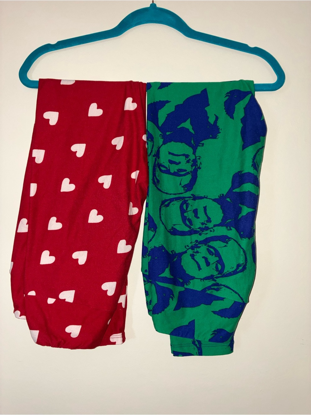 LuLaRoe Heart & Frankenstein Leggings bundle